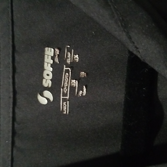 Soffe Crop Track Jacket, Sz 3X - Picture 3 of 8